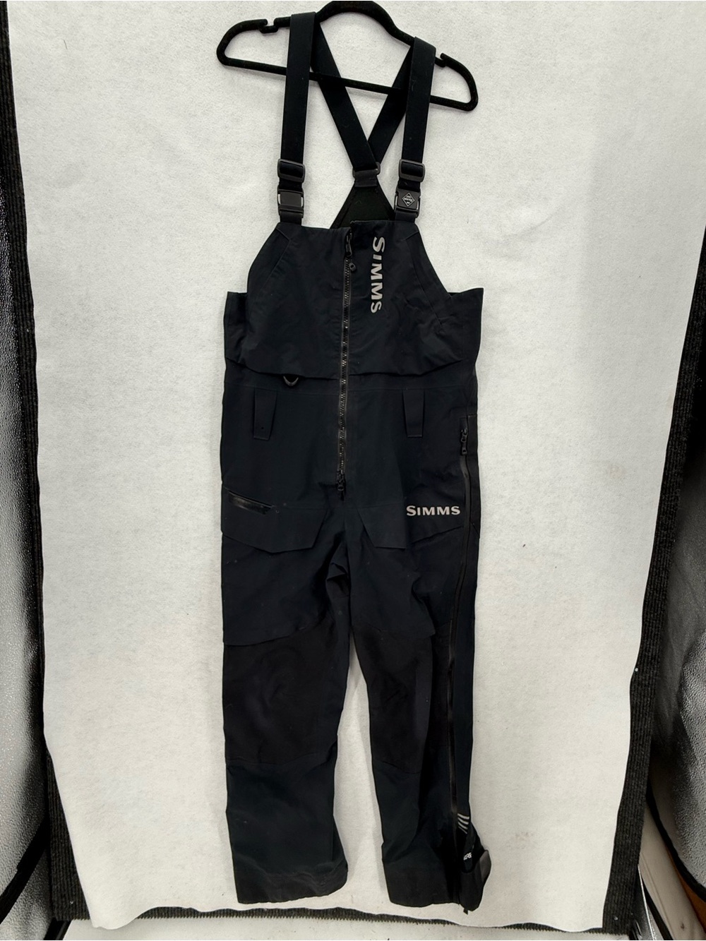 SIMMS MEN'S PRODRY FISHING BIB SMALL BLACK‎